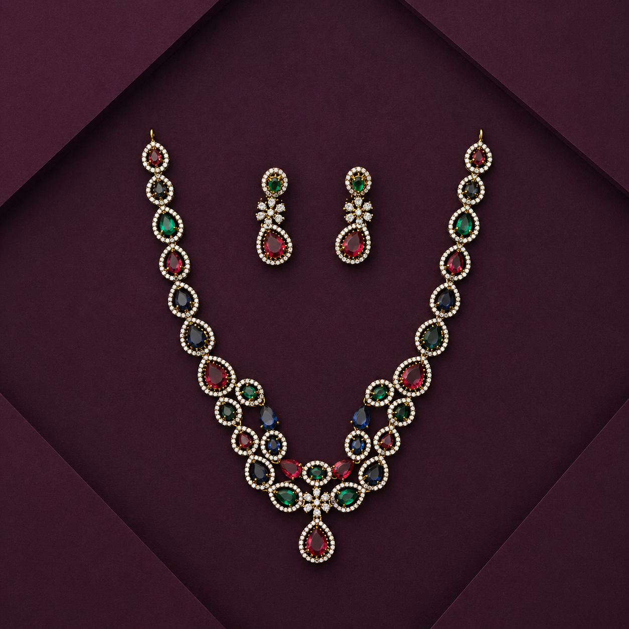 Double Layer Celestia Neckpiece