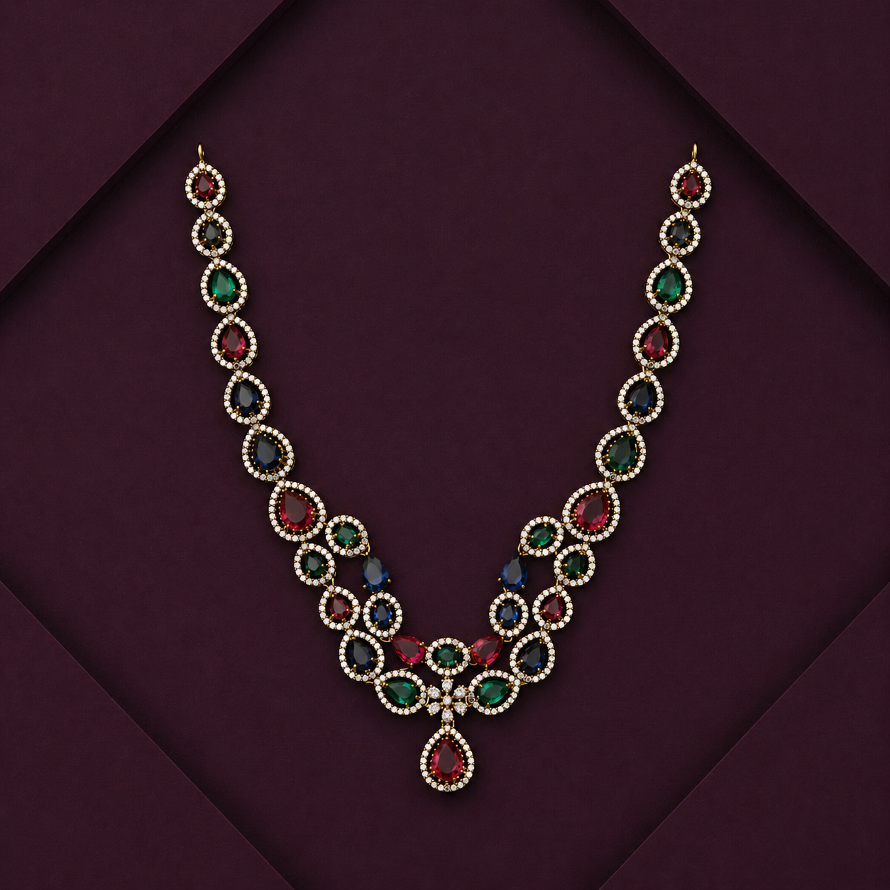 Double Layer Celestia Neckpiece