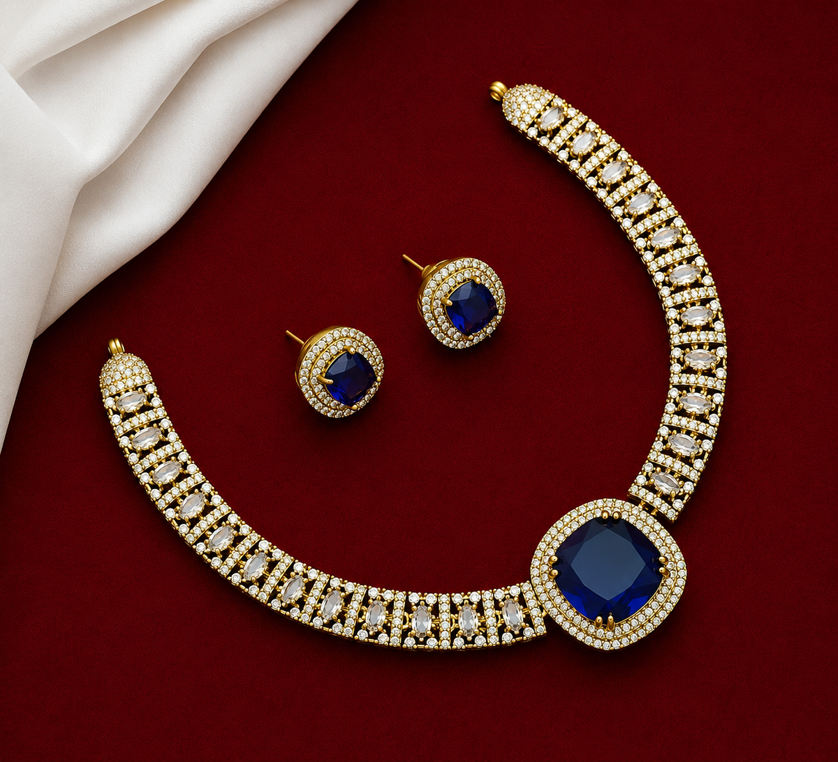 Amethyst Purple Stone Classic Set