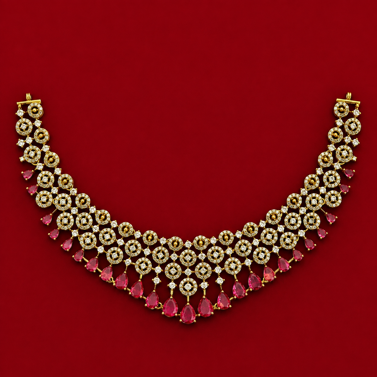 The Crimson Heirloom Choker Set