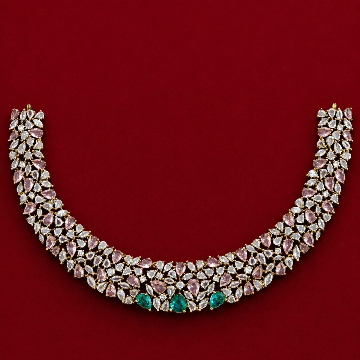 Blush Emerald CZ Set
