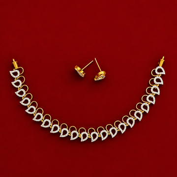 Crystal Paisley Elegance Necklace Set