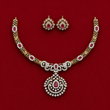 Ruby Cascade Necklace