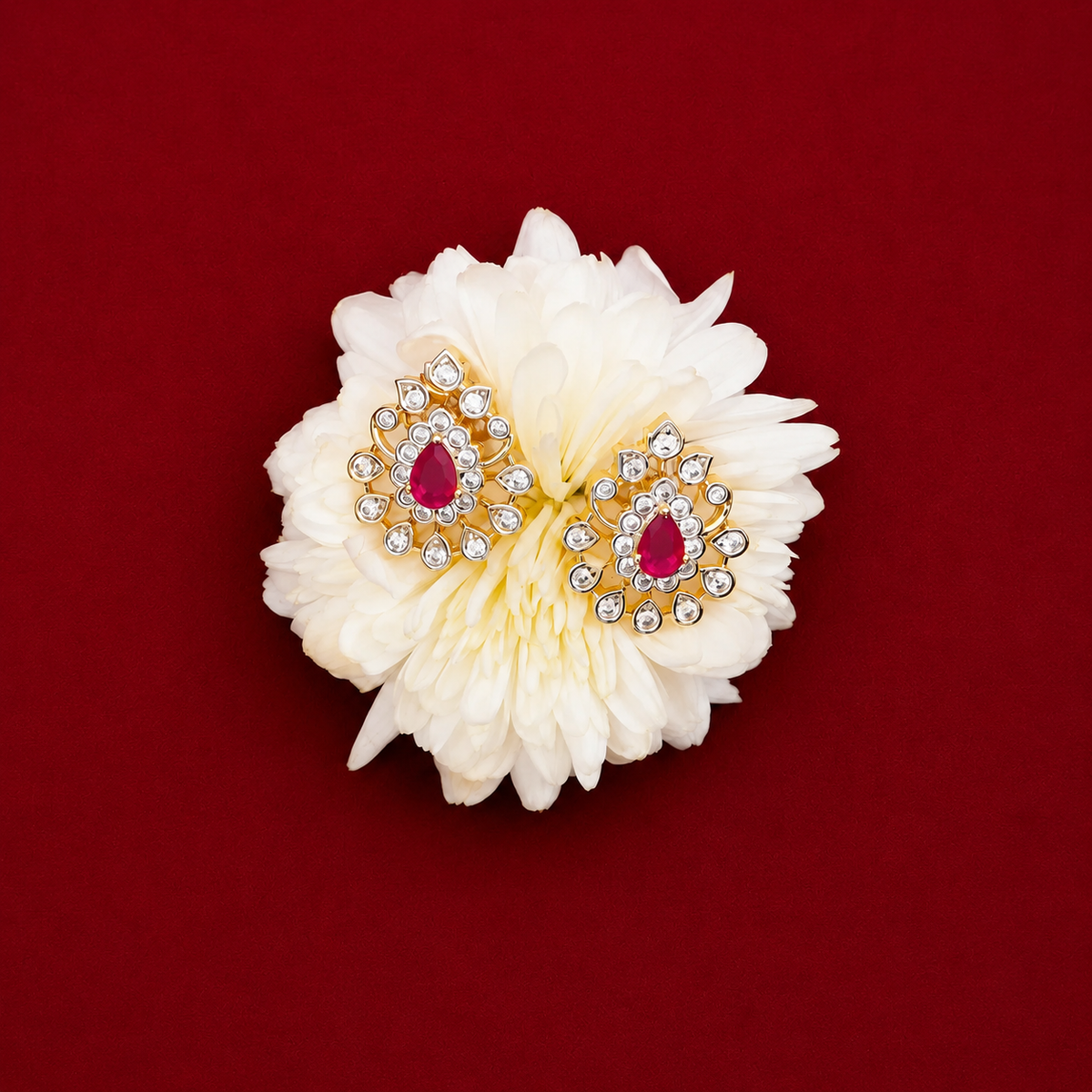 Ruby Cascade Necklace