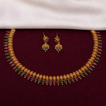Heritage Kemp Leaf Necklace Set