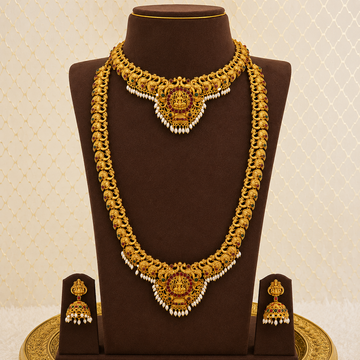 Lakshmi Temple Bridal Combo Set