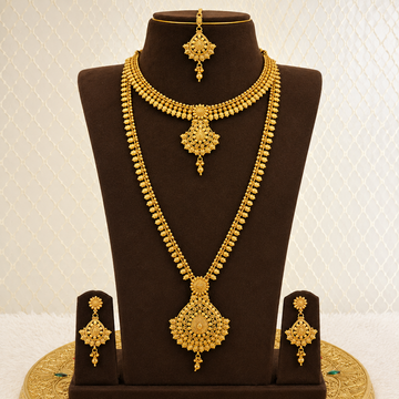 Royal Teardrop Bridal Combo Set