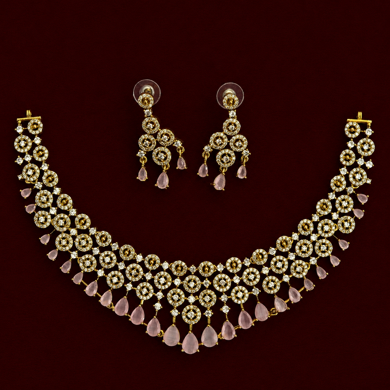 The Blush Heirloom Choker Set