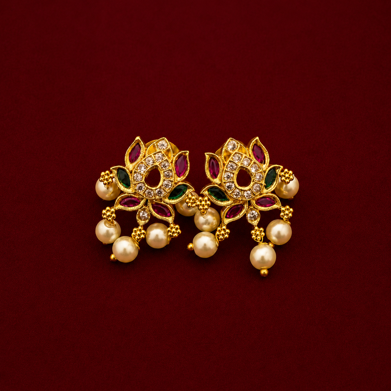 Kemp CZ Spike Necklace Set