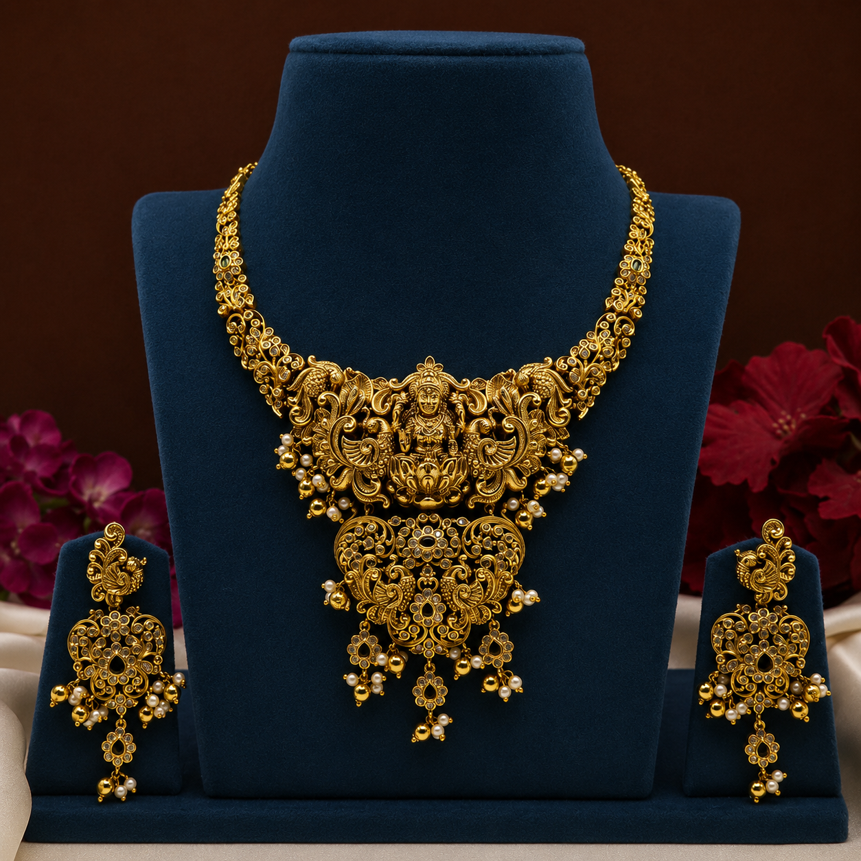 Lakshmi Peacock Antique Set