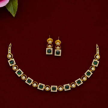 Emerald Geometric CZ Set