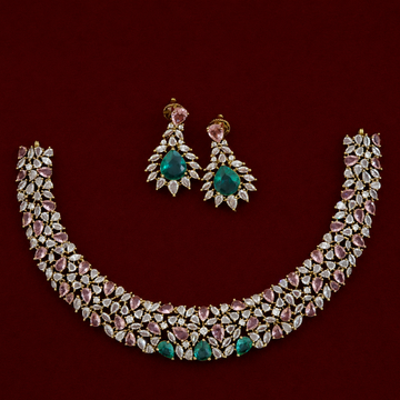 Blush Emerald CZ Set
