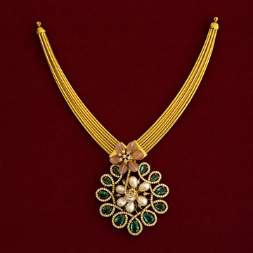 Emerald Pearl Floral Set