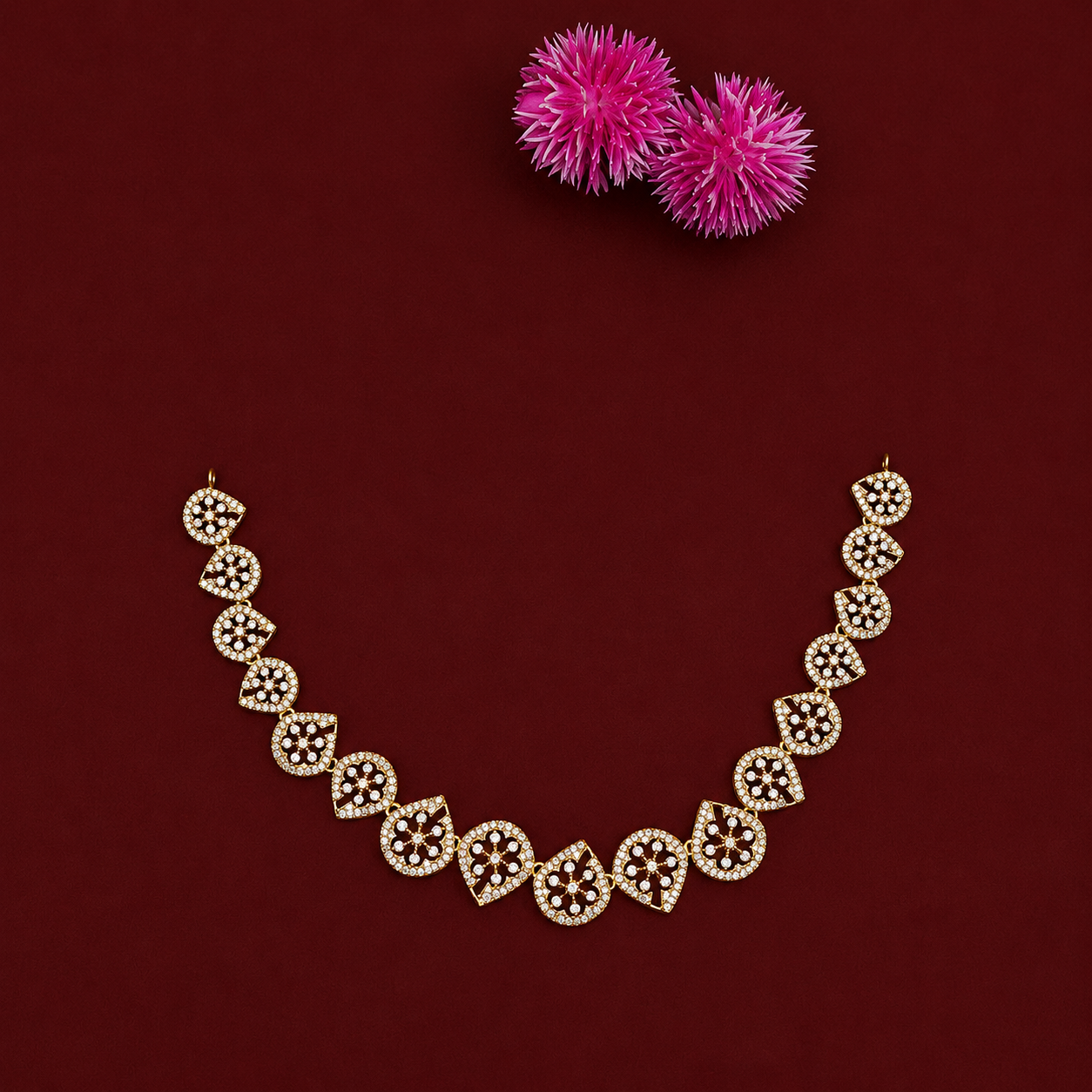 Charvi Petal AD Necklace