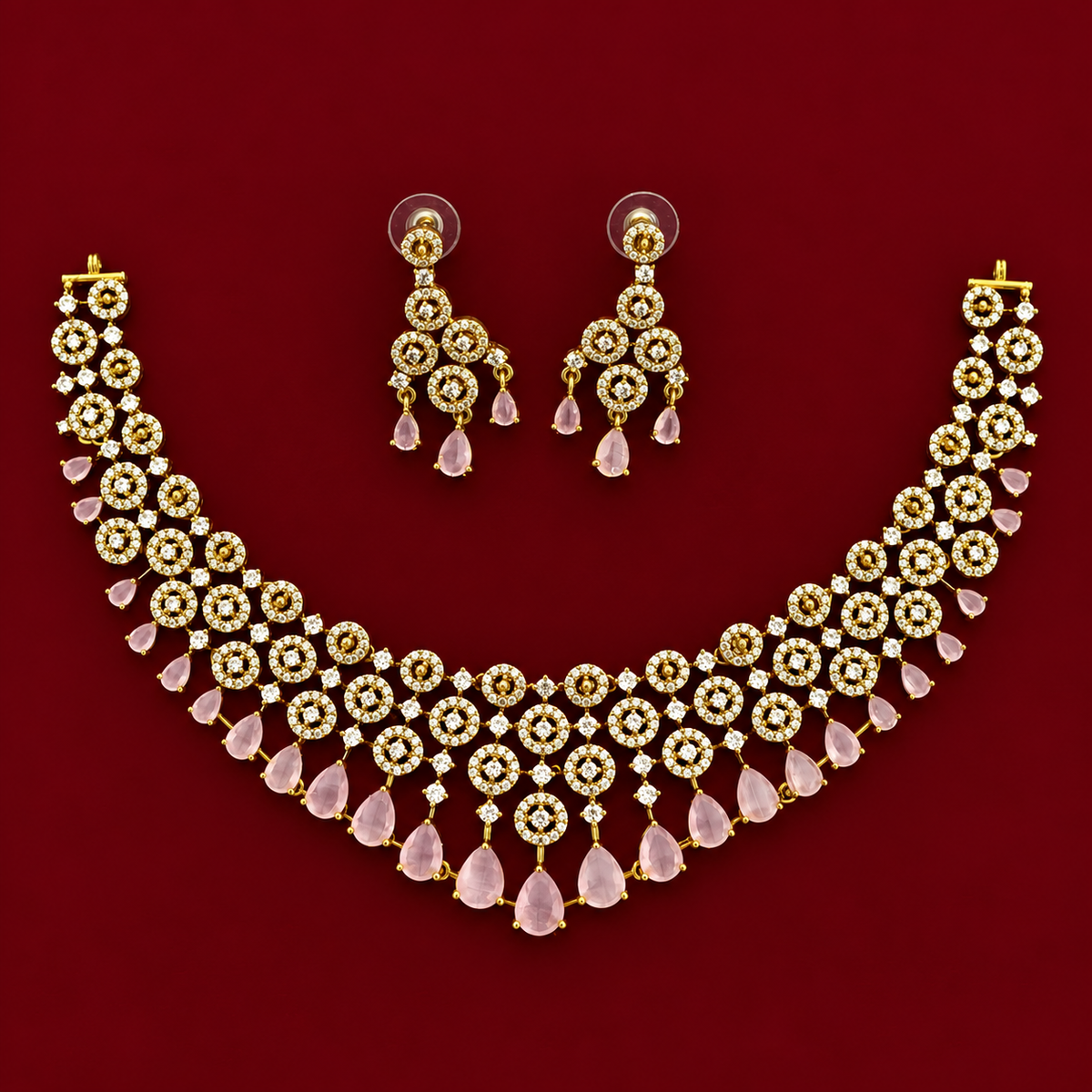 The Blush Heirloom Choker Set