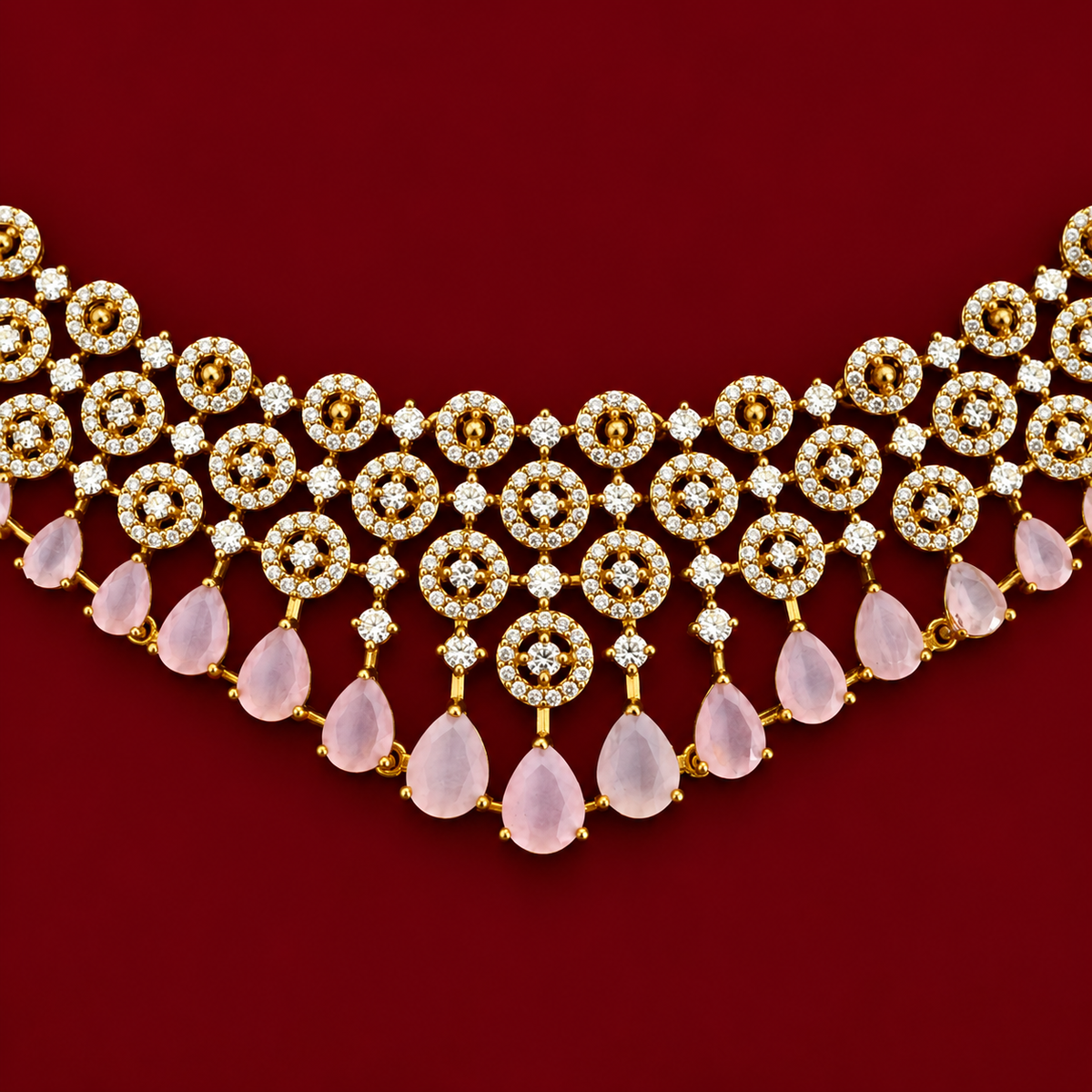 The Blush Heirloom Choker Set