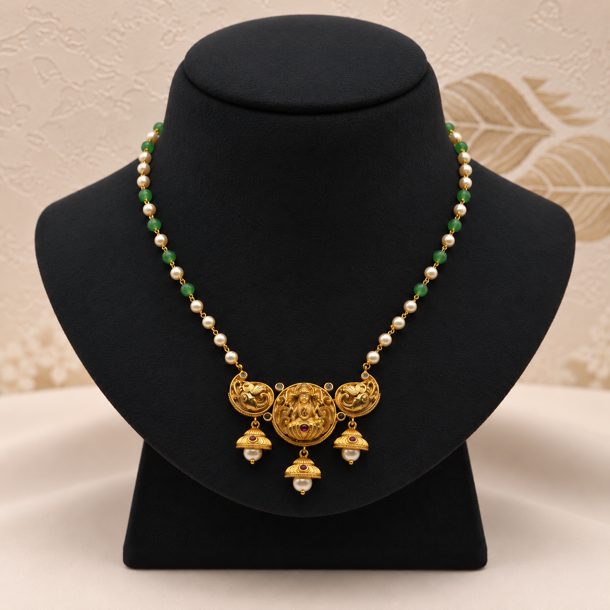 Temple Pearl Green Set