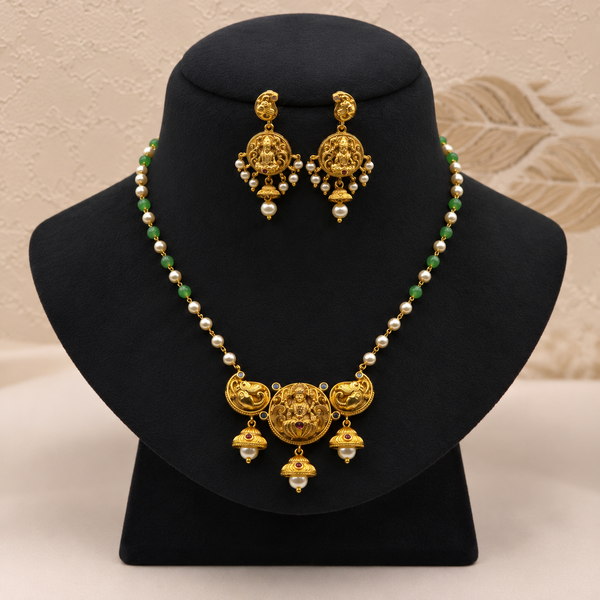 Temple Pearl Green Set