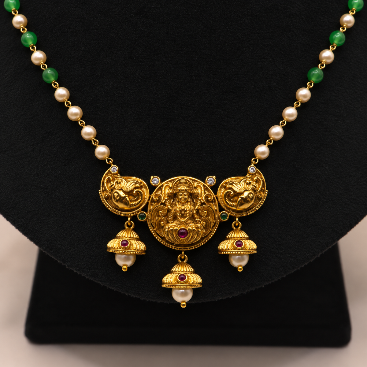 Temple Pearl Green Set