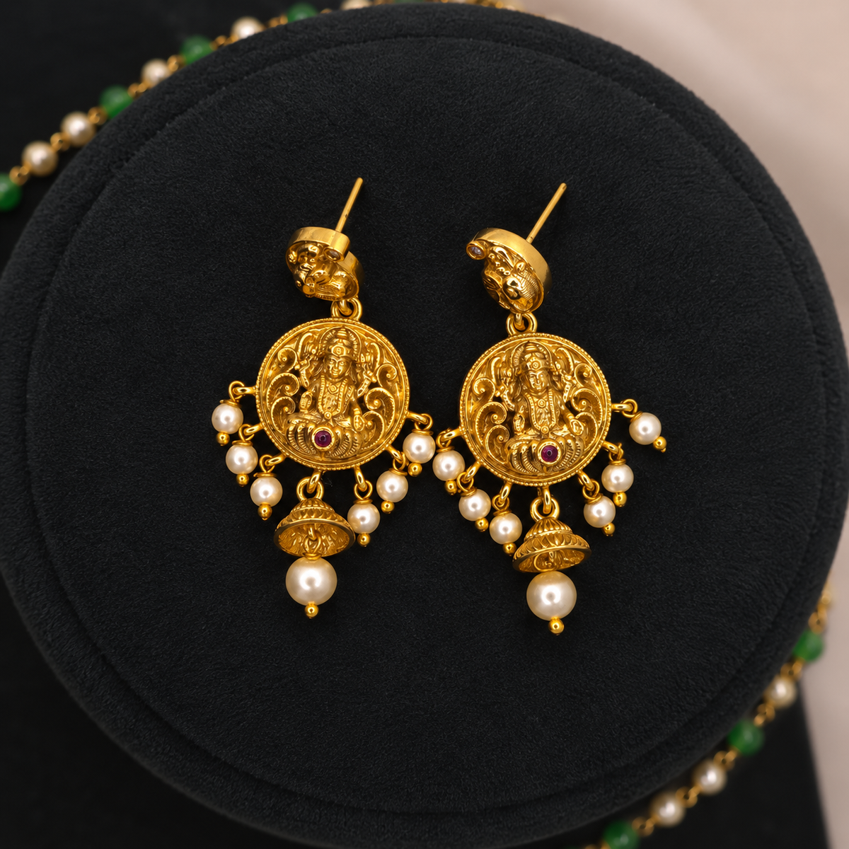 Temple Pearl Green Set