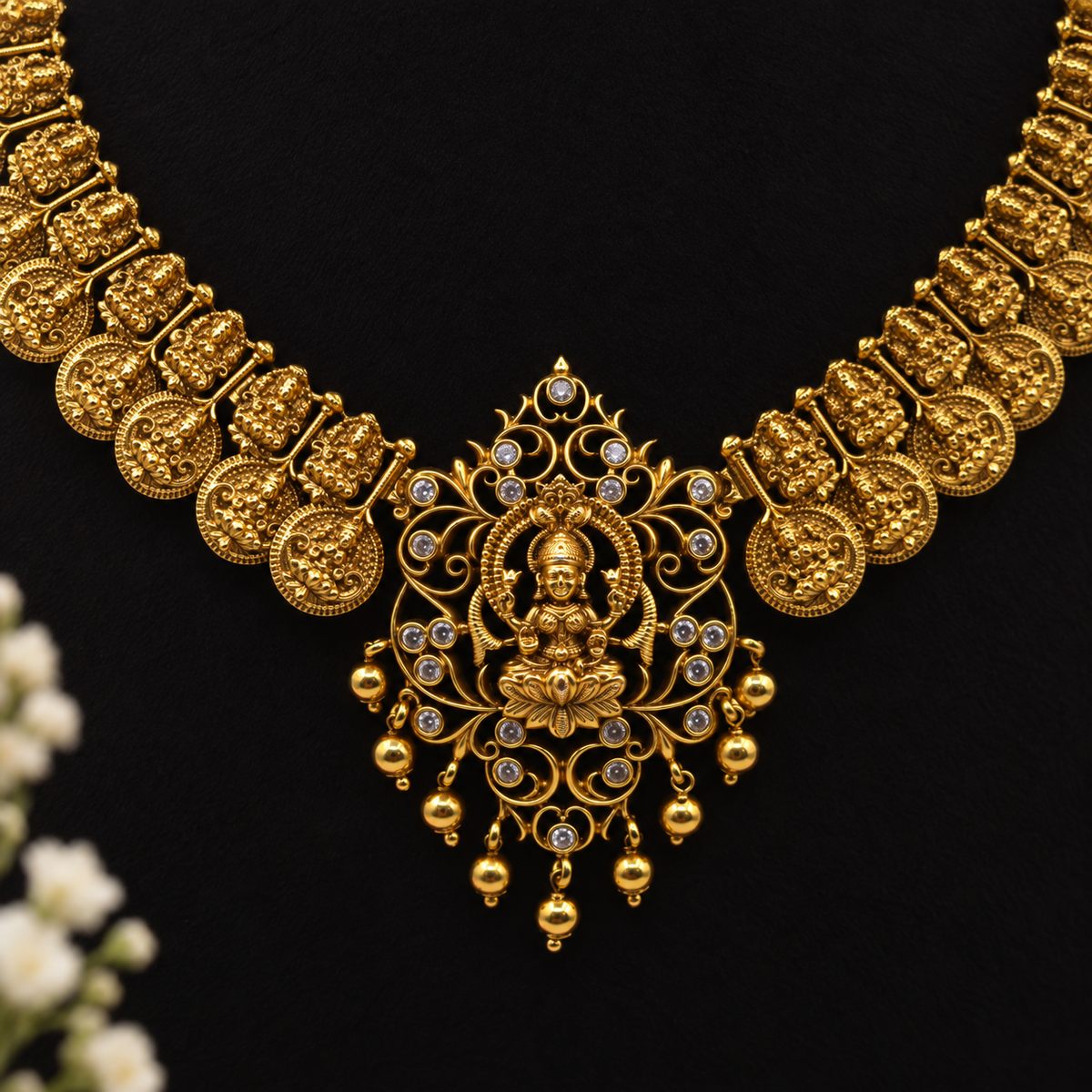 Lakshmi Peacock Temple Set