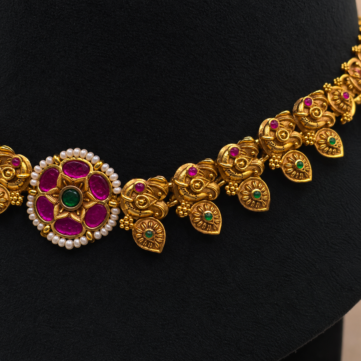 Ruby Temple Choker