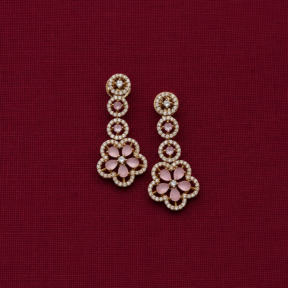 Floral Fusion AD Necklace