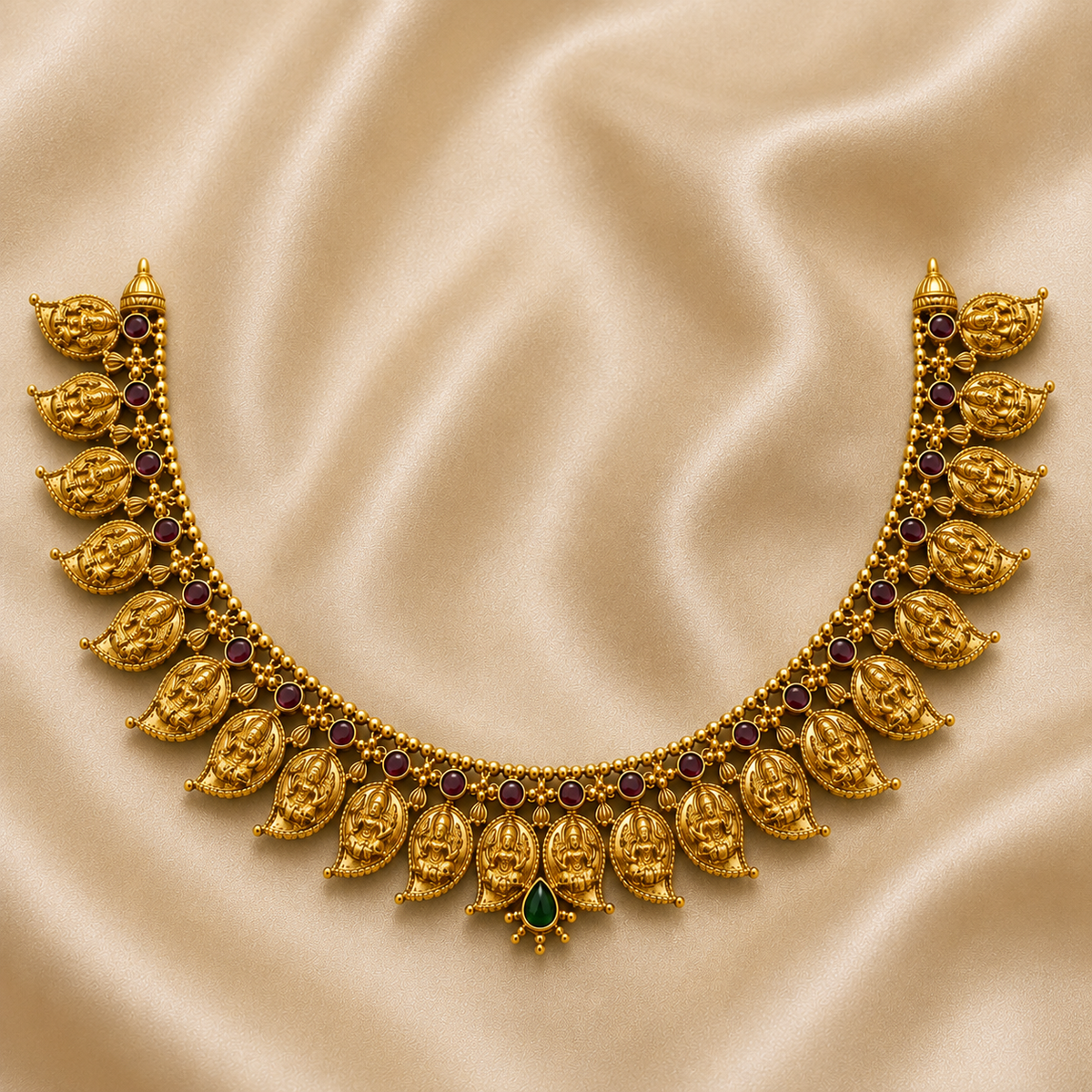 Lakshmi Paisely Necklace Set