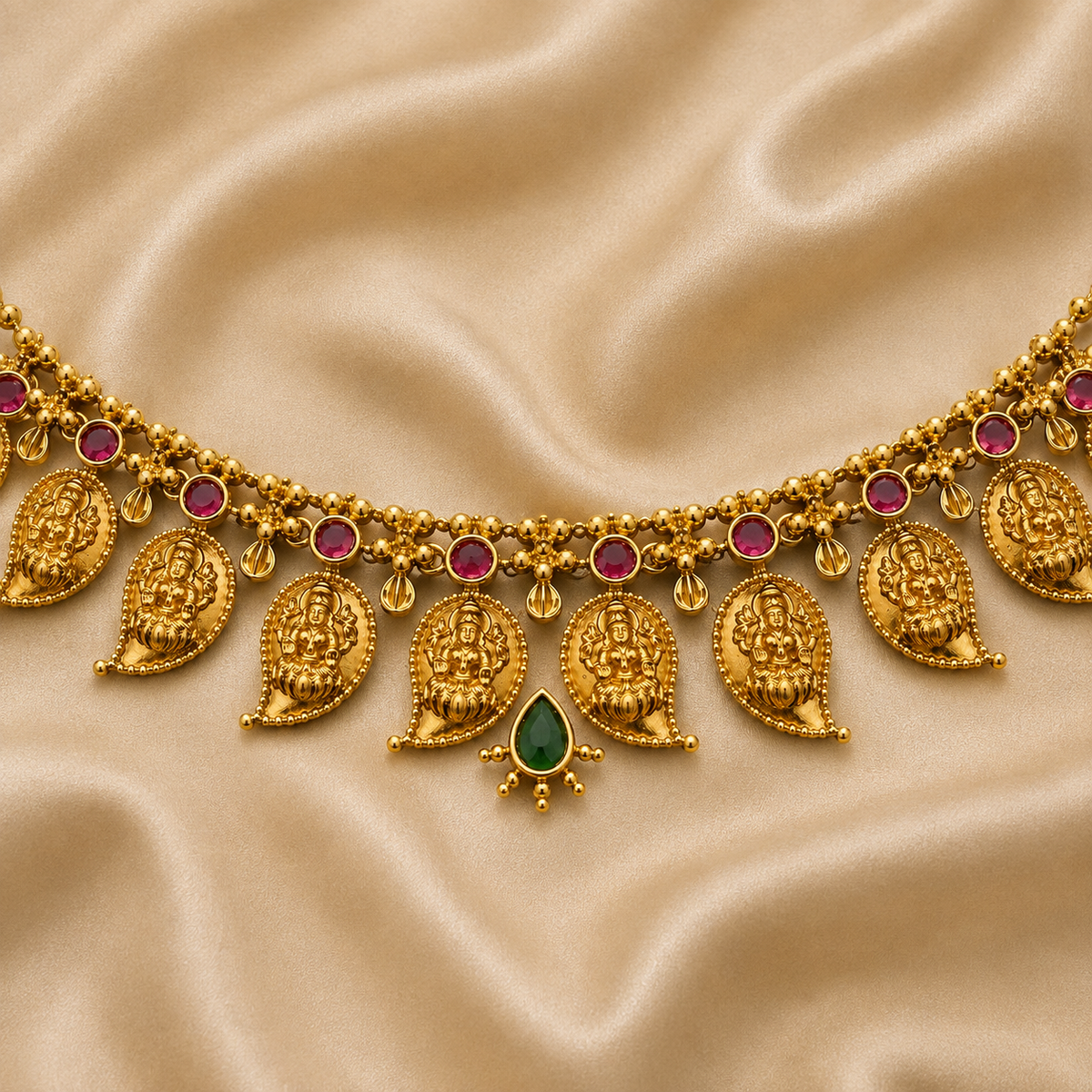Lakshmi Paisely Necklace Set