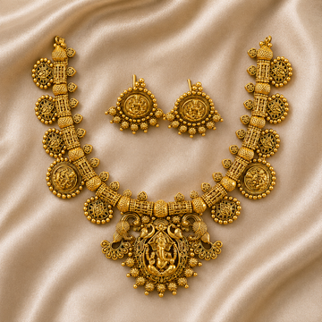 Antique Ganesha Temple Set