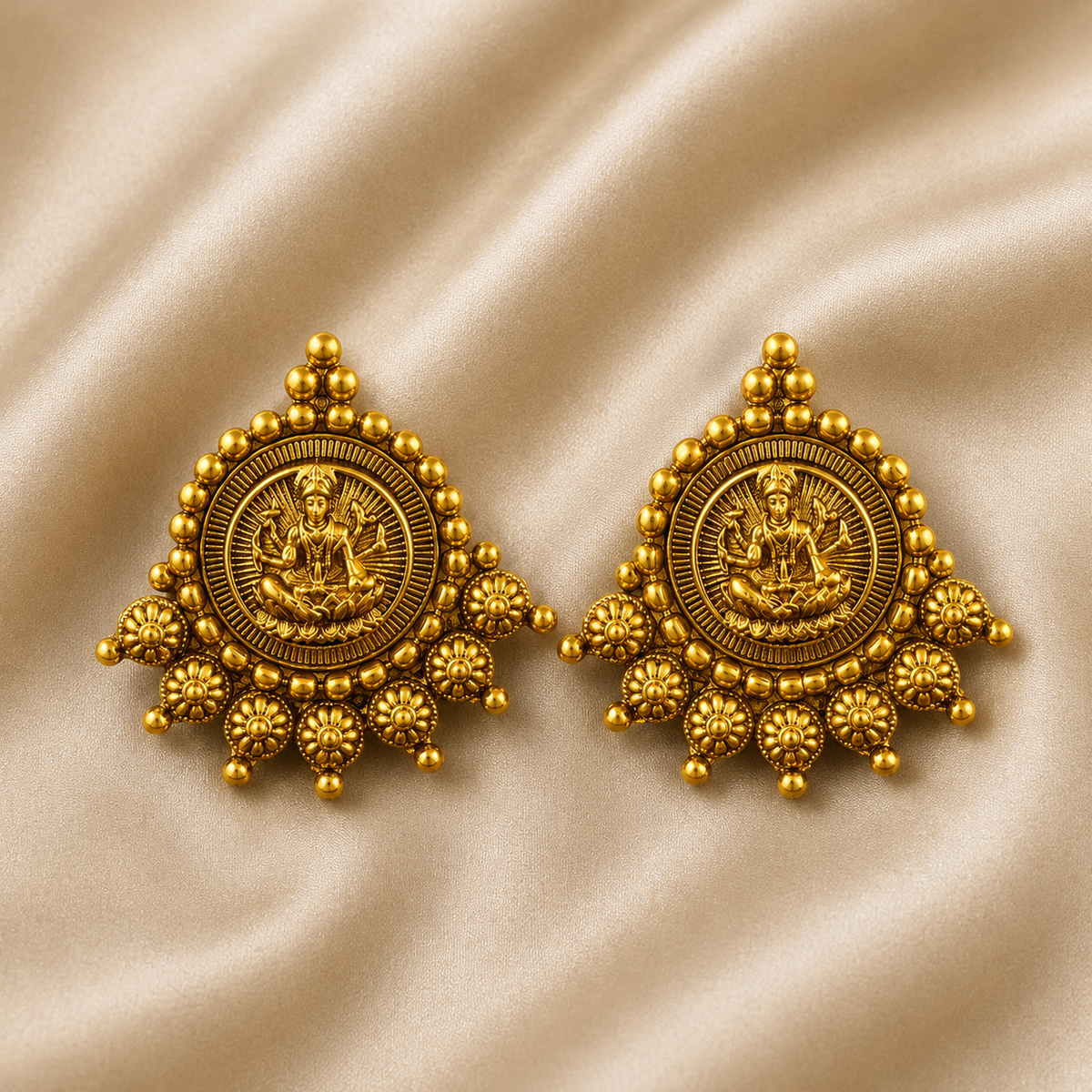 Antique Ganesha Temple Set