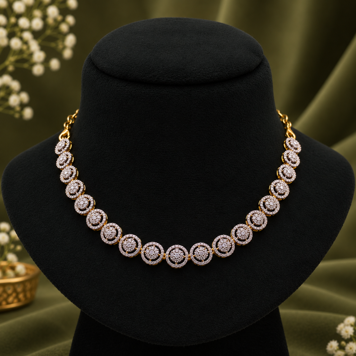 Celestial Circle Necklace Set