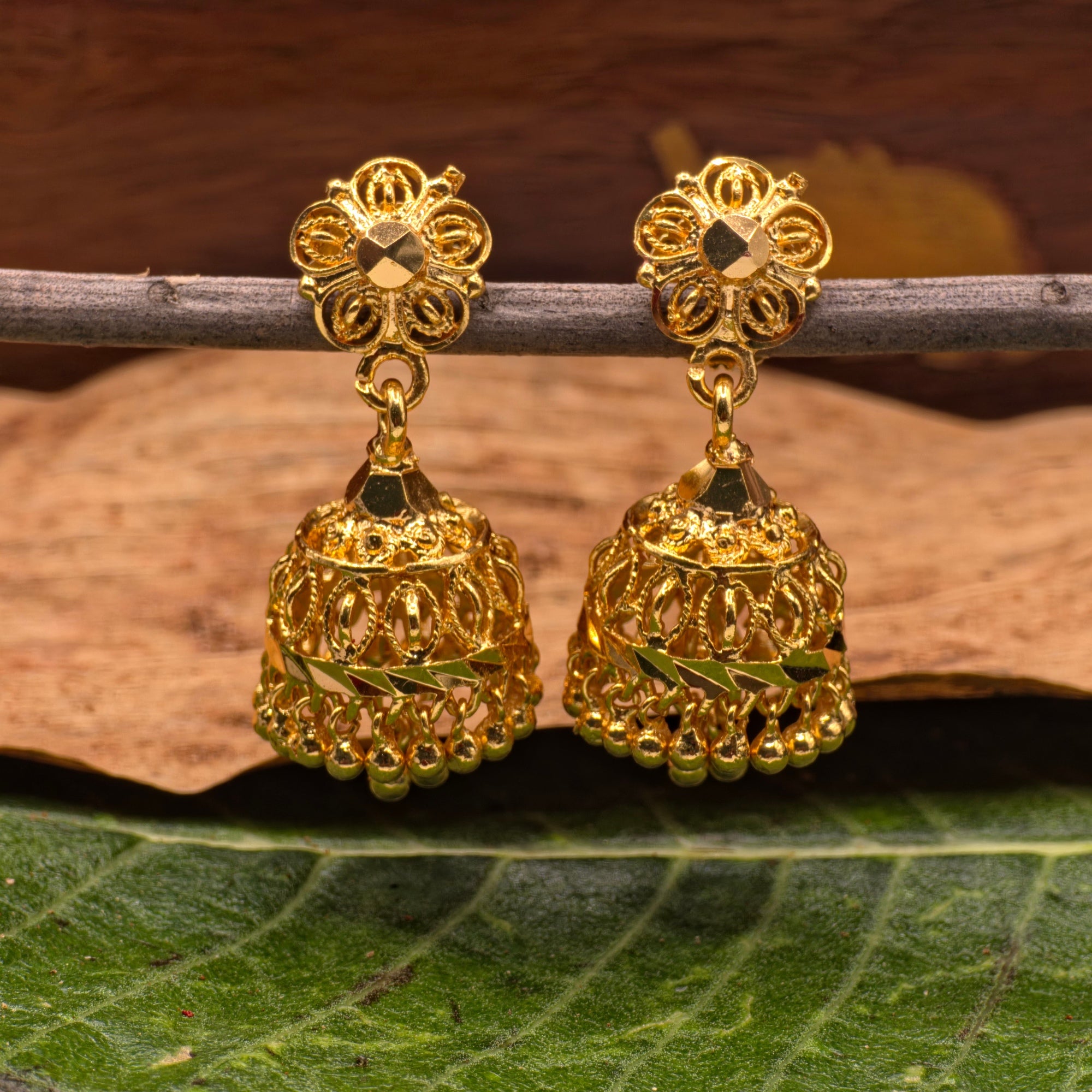 Classic MicroGold Jhumka (Small)