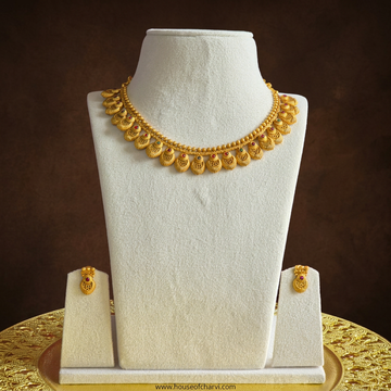 Traditional Coin Motif Necklace Set