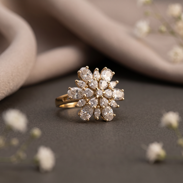 Crystal Bloom Ring