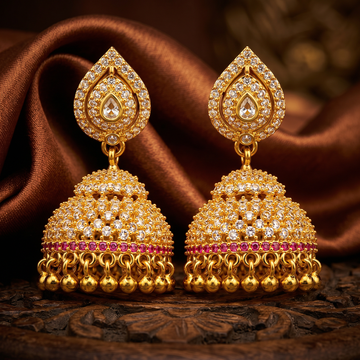 Micro Gold Plated Jhumkas 3