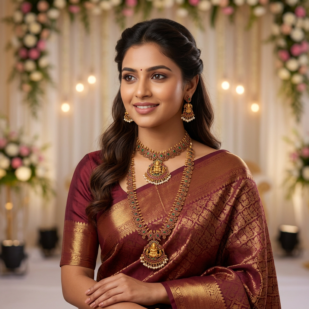 Lakshmi Kemp Bridal Combo Set