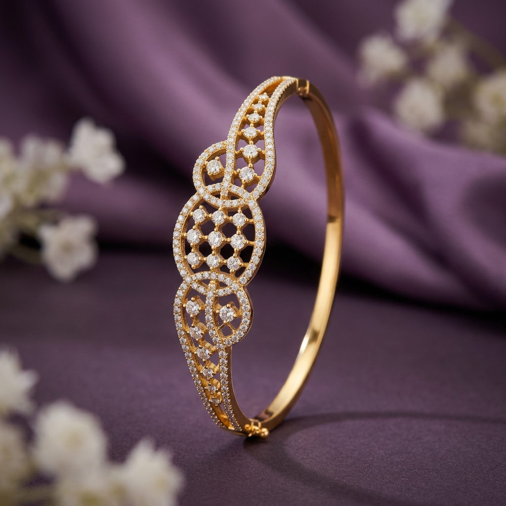 Adjustable CZ Motif Bracelets