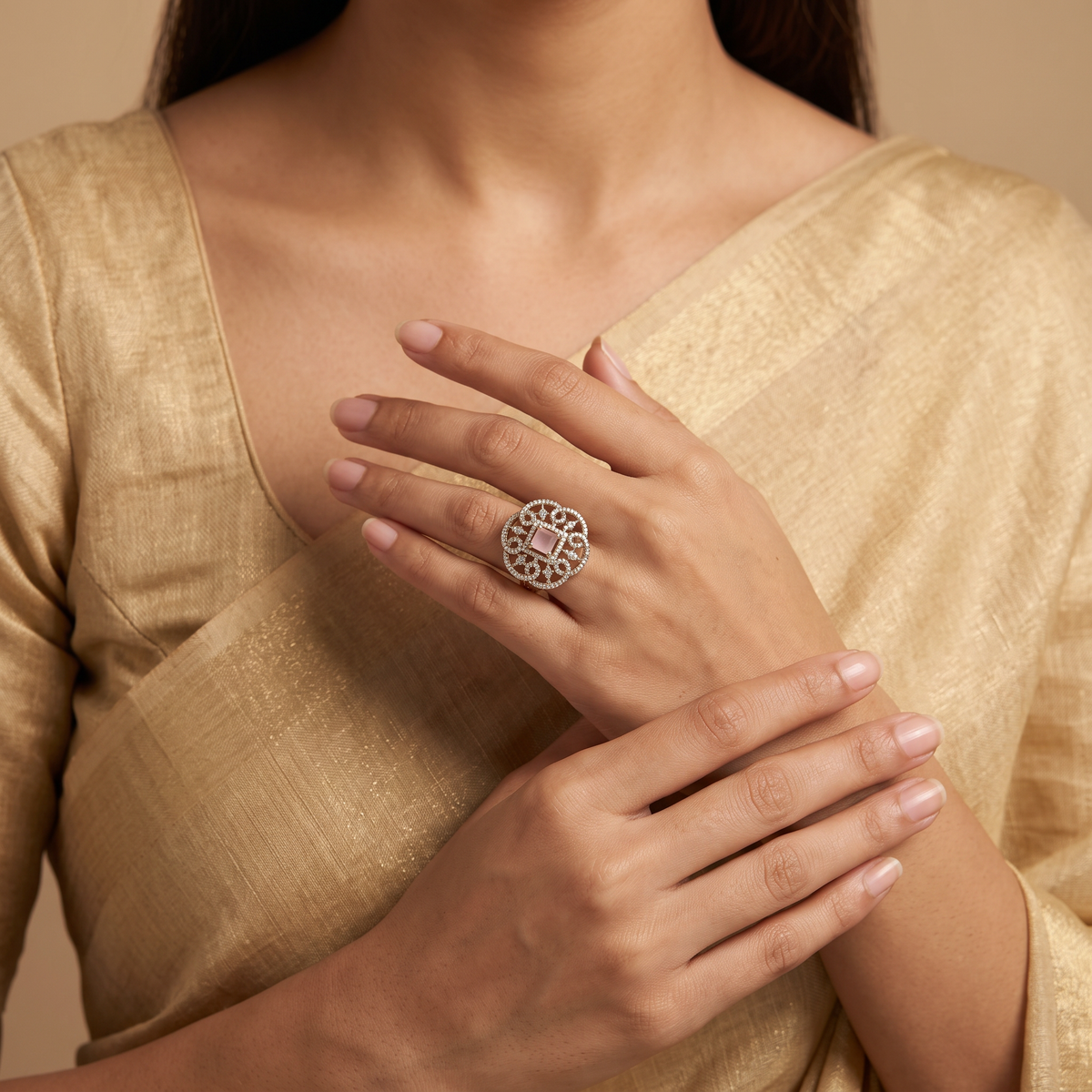 Pink Luxe Ring