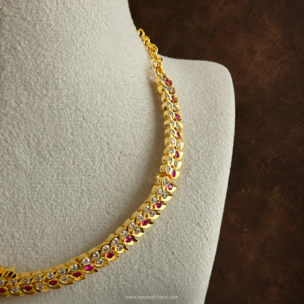 Multicolour Stone Pendant Necklace