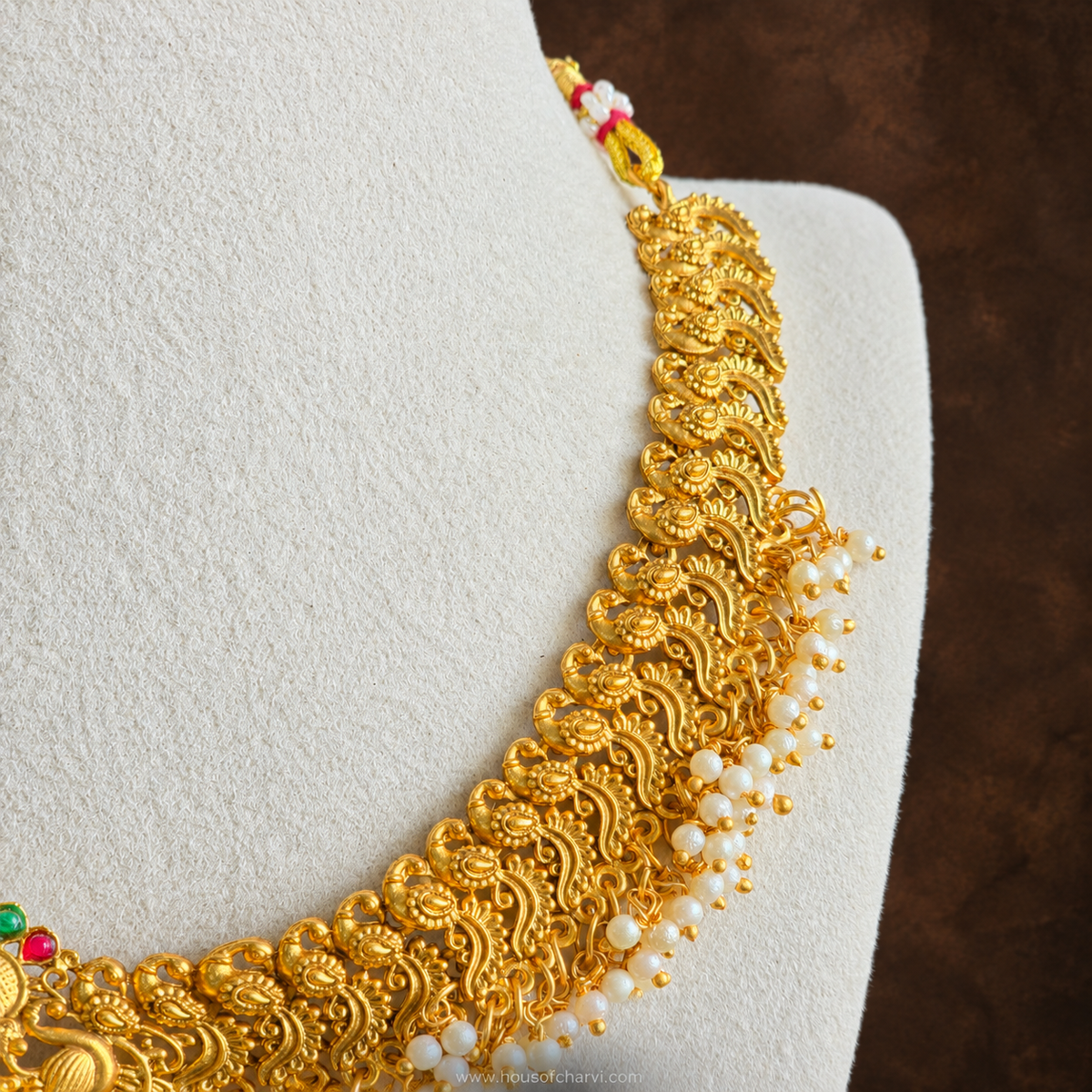 Lakshmi Temple Necklace Set