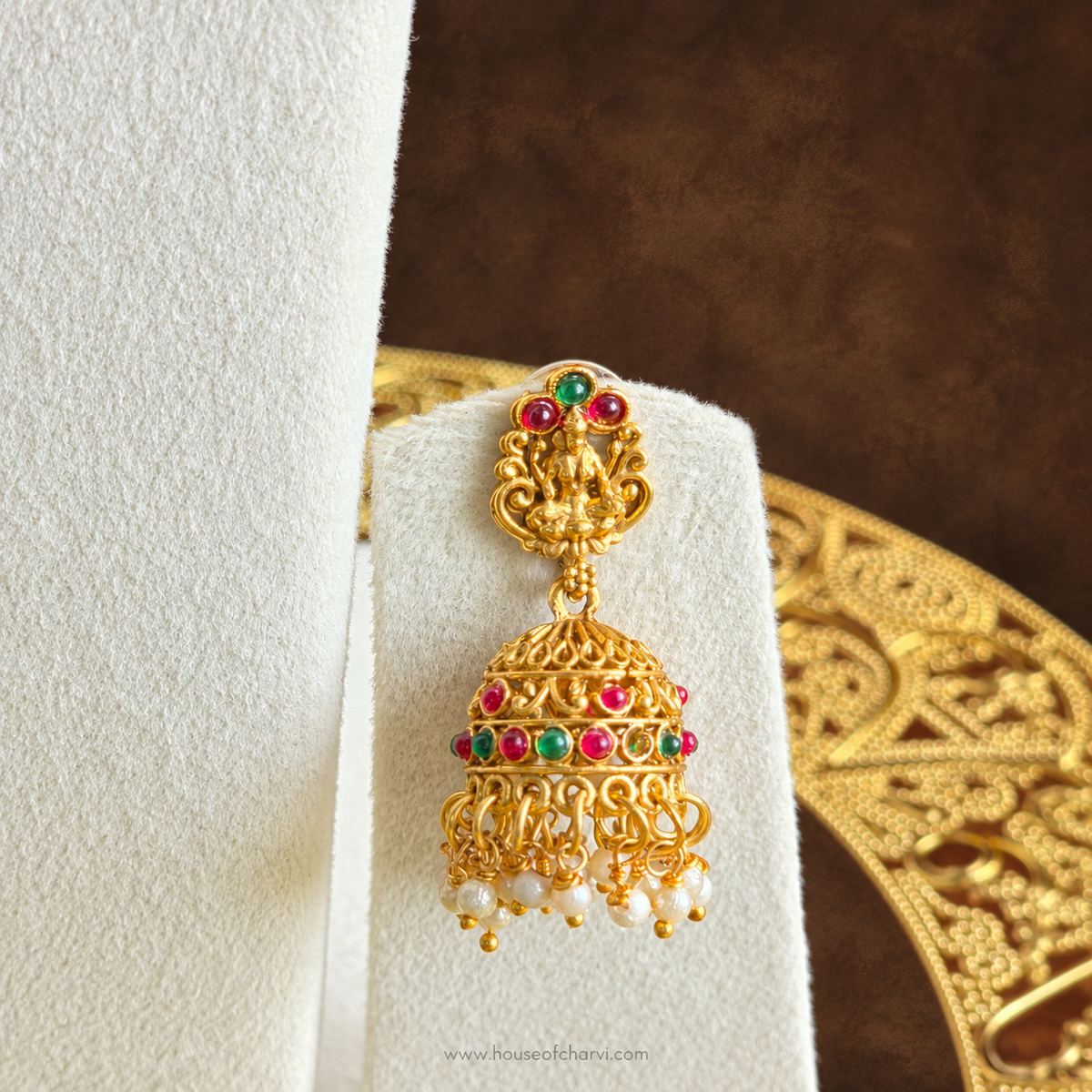 Lakshmi Temple Necklace Set