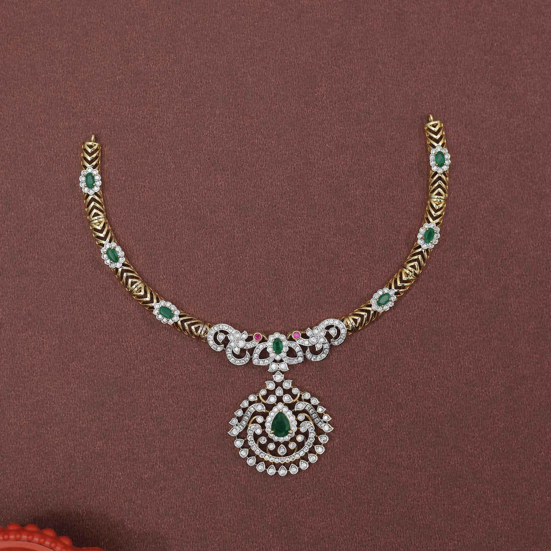 EMERALD CASCADE NECKLACE