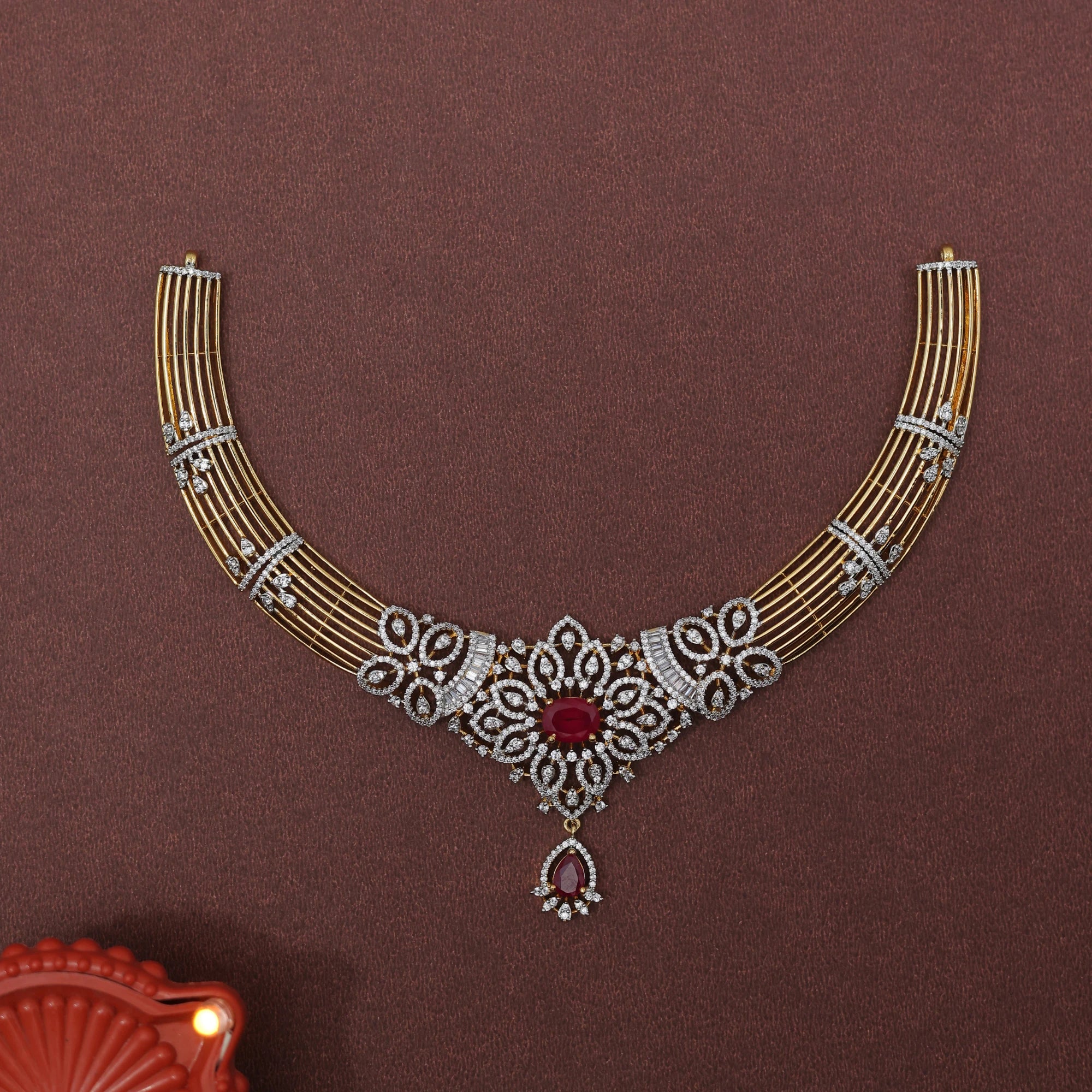 ROYAL RUBY SIGNATURE HASLI NECKLACE