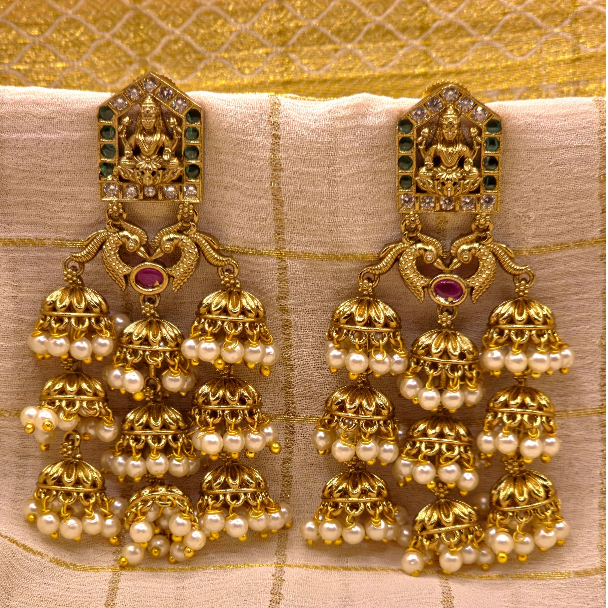 LAKSHMI CHANDELIER EARRINGS