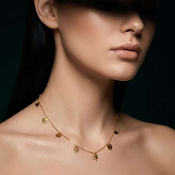 Floral Charm Necklace