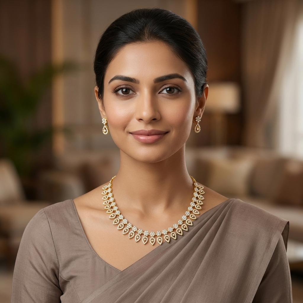 Ivory Dewdrop Necklace