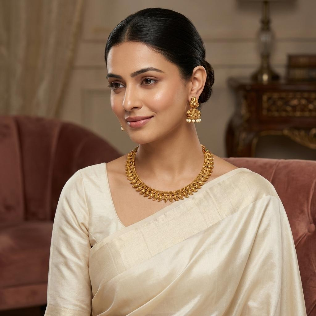 Lakshmi Paisely Necklace Set