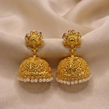 Micro Gold Plated Jhumkas 7