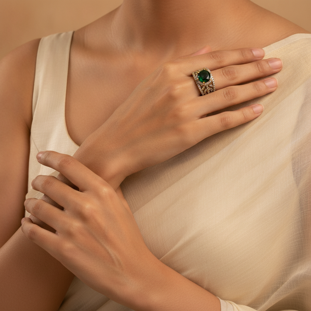 Emerald Royale Ring